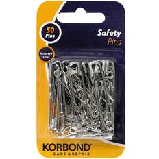 Korbond Pack Of 50 Safety Pins Assorted Sizes safety