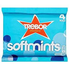 Bon_marché Chewing-gums Trebor Softmints Spearmint Rolls 4 Pack, 179