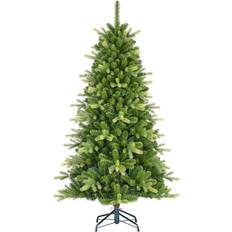 Sort Juletræer Black Box Grøn Fyrretræ Ø 94 x 155 cm Juletræ
