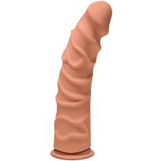 Ultraskyn Doc Johnson The Ragin' D UltraSkyn Dildo 22,5 cm Vaaleanruskea