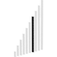 Speaker Accessories Adam Hall 61535 B 14 HD Rackschiene