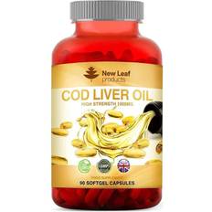New Leaf Products Leaf Products Cod Liver Oil 1000Mg Rich