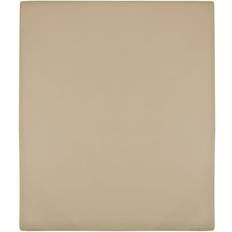 Beige Sábanas vidaXL Sábanas Bajeras Jersey 2 Uds Algodón Gris Taupe 100x200 cm Sábana Beige