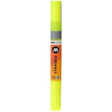 Molotow One4All Acrylic Twin Marker 220 Neon Yellow Fluorescent