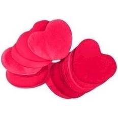 TCM TCM Papir konfetti hjerter. 55x55 mm. Rød. 1 Kg