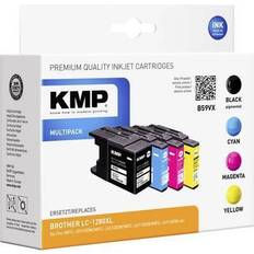 Blæk & Toner KMP Blæk Erstatning Kombi-pakke - Sort/Cyan/Magenta/Gul