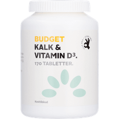 Budget Vitaminer & Kosttilskud Budget Kalk og D3-vitamin På