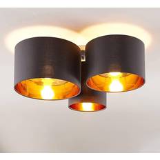 Lindby Laurenz Grey/Gold Takplafond