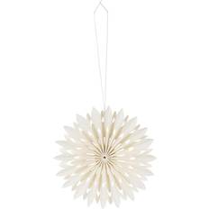 Watt & Veke Luces de Navidad Watt & Veke Colgante Navidad Flake Ø10 cm Blanco Estrella de Adviento