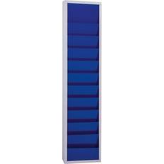 Pialle Elettriche Portatili Werkstattplaner H1278xB315xT74 mm Ultramarinblau 1-reihig