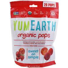 Cherry Confectionery & Biscuits YumEarth Organic Pops Assorted 20 Pops