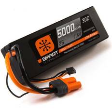 2s lipo battery Spektrum 7.4V 5000mAh 2S 30C Smart LiPo Battery, Hardcase, IC5