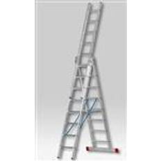 Skydestiger Silkeborg stigefabrik Skydestige aluminium 2X12TRIN 6,07M