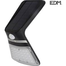 Noir Stores Edm Applique Murale Solaire 3.5w 430 lm Rechargeable 2-8m Store