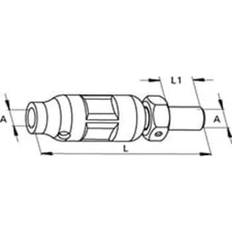 Sospensioni Fischer Fissaggio Pendente PDH M10 80 mm 79677 50 pz Sospensione