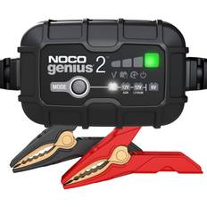 Noco genius 2 Noco Genius 2 Batterioplader Til 6v Og 12v 2000ma (wet, Gel, Mf, Ca, Efb, Agm, & Lithium-ion)