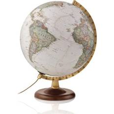 Gold Globusse Atmosphere Geographic Gold Executive bordlampe Globe