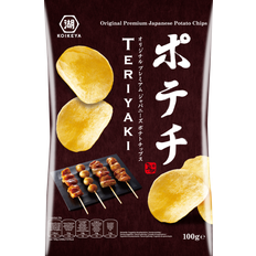 Teriyaki fødevarer Koikeya Potato Teriyaki Chips 100g