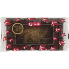 Carletti mørk chokolade Carletti Carletti Kæmpeplade Mørk 70% 170g