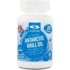 Vanilje Fedtsyrer Healthwell Antarctic Krill Oil, 60 60 stk