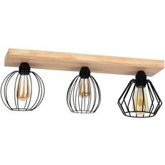 Wood Ceiling Flush Lights Envostar Various Ceiling Flush Light 59cm