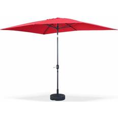 Red, 200x300 cm 2x3m centre pole parasol