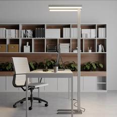 Arcchio LED Logan Basic Plata 6.000 lm Atenuable Lámpara de Pie