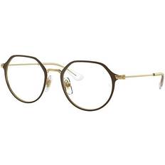 Ray-Ban JACK KIDS Guld Montura Klara Lentes polariserade 47-18