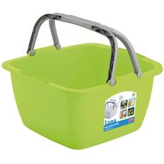 Turkoois Afvalverwerking Stefanplast Mand Met Hengsel 18.5 Liter 40 x 40 x 23 cm