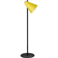Capelo Sort Standerlampe Zinkgul Gulvlampe
