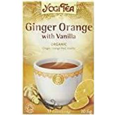 Yogi Tea Organic Ginger, Orange with Vanilla