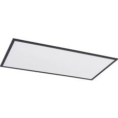 Lindby Loftplafonder Lindby Nelios 120x60 Black Loftplafond