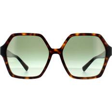 Solbriller Valentino VA4088 30028E Dark Havana Green