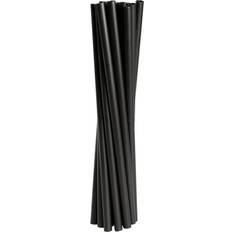 Diverse ABENA Flergangssugerør, Abena Gastro, 24cm, Ø8mm, sort, PP