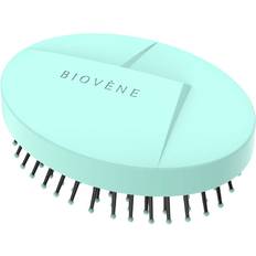 The conscious Compact Detangling Brush, Mint Green Biodegradable Wet Dry Brush