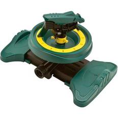 Green Garden Sprinklers Melnor Variable Pattern Impulse Plastic Sprinkler