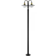 Hvid Pullerter Eglo SIRMIONE UDENDØRS BEDLAMPE Pullert 75cm