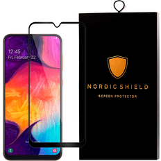 Samsung a10 Nordic Shield Samsung Galaxy A10 Skærmbeskyttelse 3D Curved Sort (Blister)