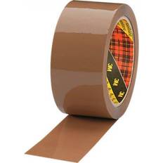 Packtejp 38mm Scotch Low Noise brun pakketape med akryl 38mm x 66m