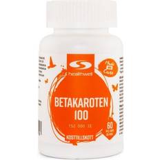 Betakaroten healthwell Healthwell Beta Carotene 100 60 st