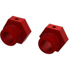 Arrma Aluminum Wheel Hex 24mm (Red) (2)