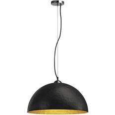 SLV Forchini Black/Gold Pendant Lamp 50cm