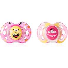 Pacifiers Tommee Tippee C2N Fun 18-36 m dummy Girl 2 pc