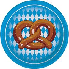 Oktoberfest Engangstallerkner Oktoberfest Tallerkener Små