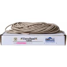 Beige Weerstandbanden Theraband Tubing 30,5 m zeer licht