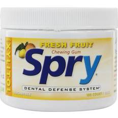 Chewing gum Xlear Xlear Spry Chewing Gum with Xylitol Fresh Fruit 100g