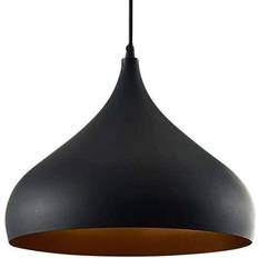 Lindby Loftlamper Lindby Ritana Black/Gold Pendel ∅ 31cm