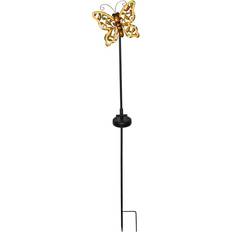 Brun Bedlamper Star Trading 482-46 LINNY BUTTERFLY DEKORATIV Bedlampe