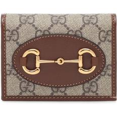 Gucci 1955 Horsebit Gg-canvas And Leather Wallet - - Beige Multi beige