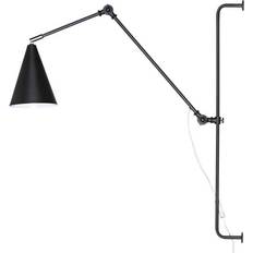 By Rydéns Wall Lights By Rydéns Yukon Matt Black Wall Light 6.3"